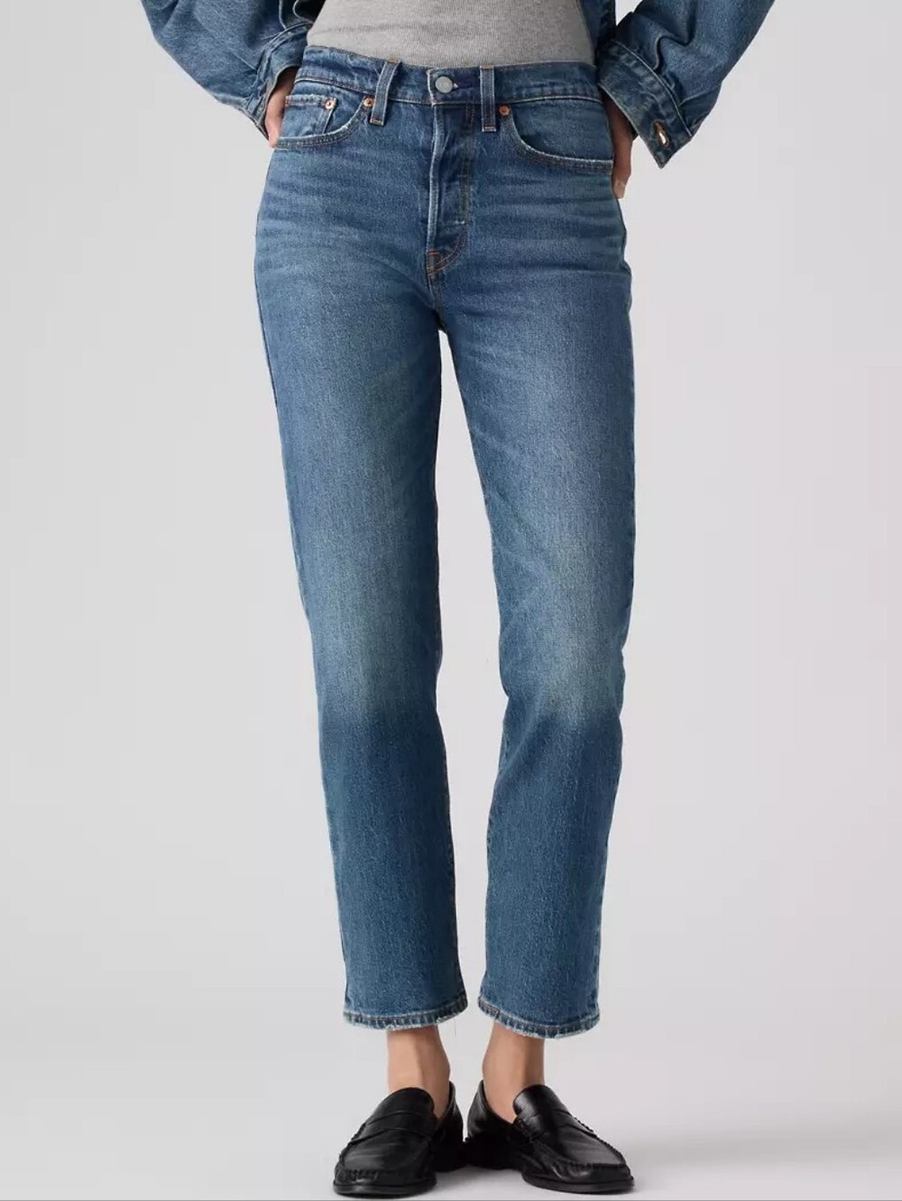 Levi's Wedgie Straight Ankle